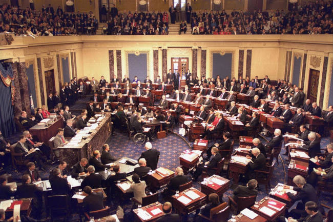 Lawmakers in session