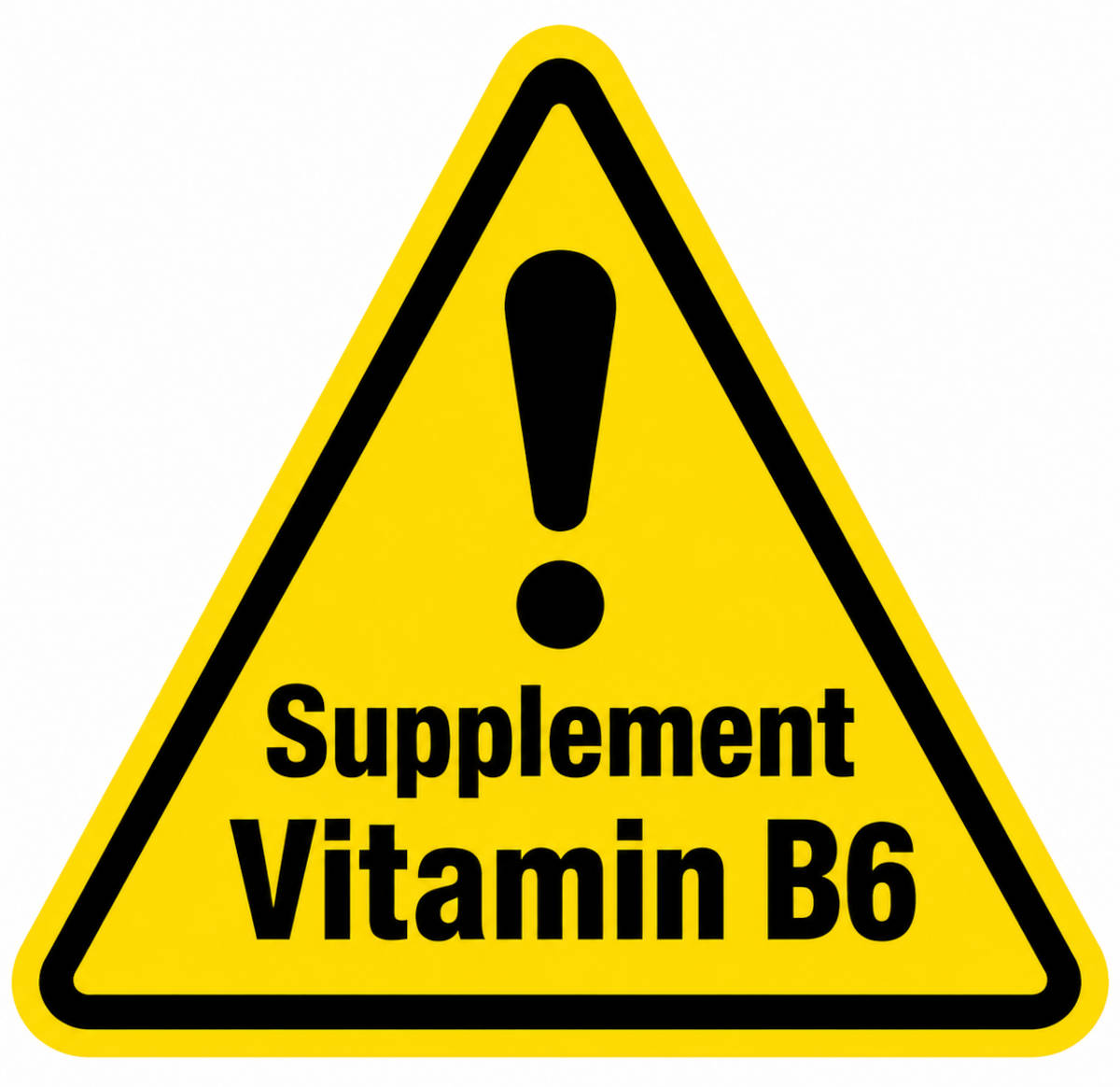Vitamin B6 Warning