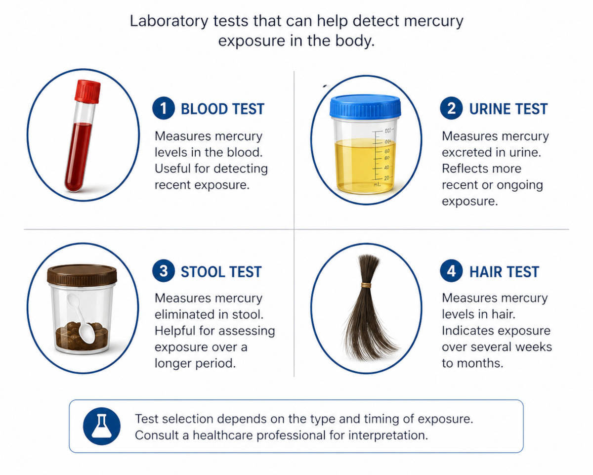 The four common mercury measurements