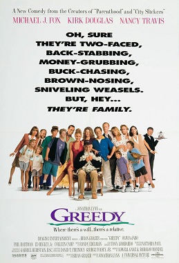 Michael J. Fox movie Greedy